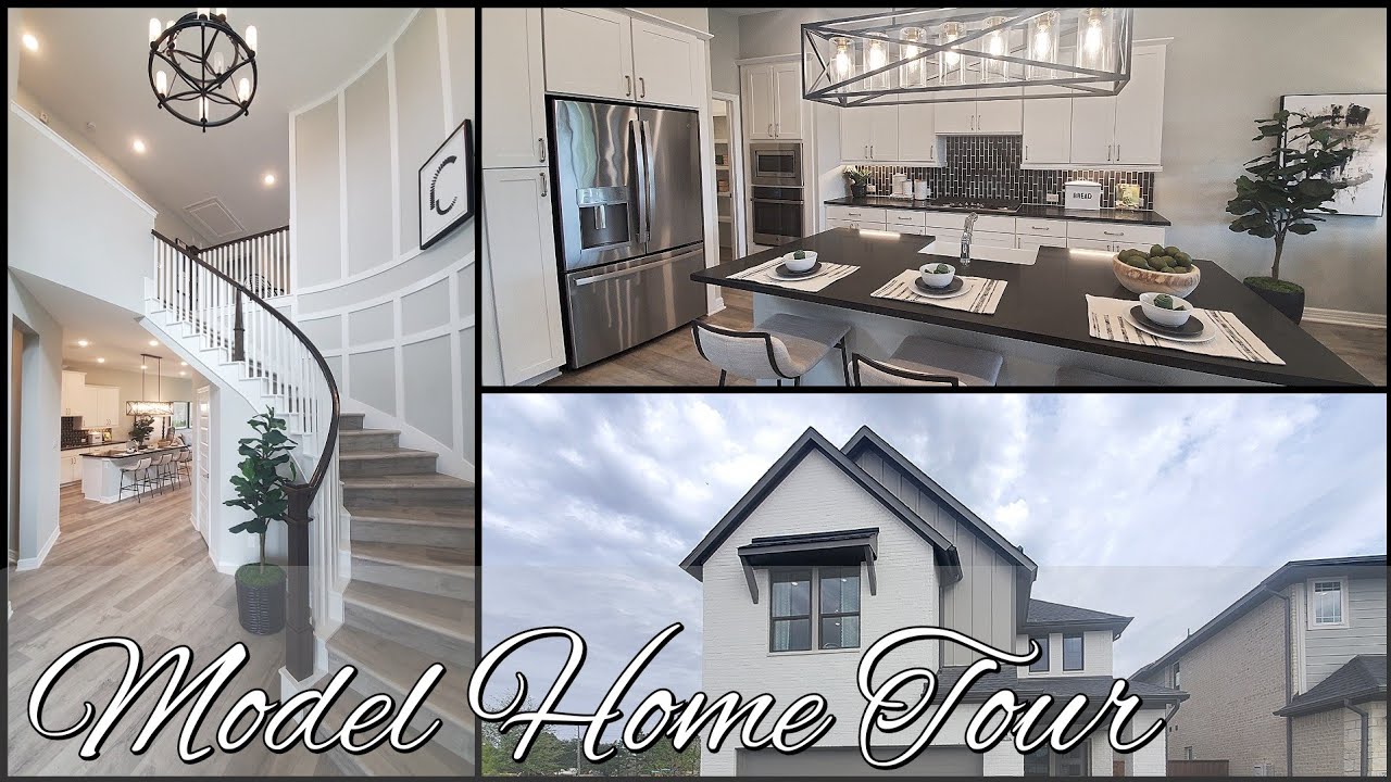 BUILD THIS BEAUTIFUL HOME NEAR HOUSTON FROM 455K | MODEL HOME TOUR