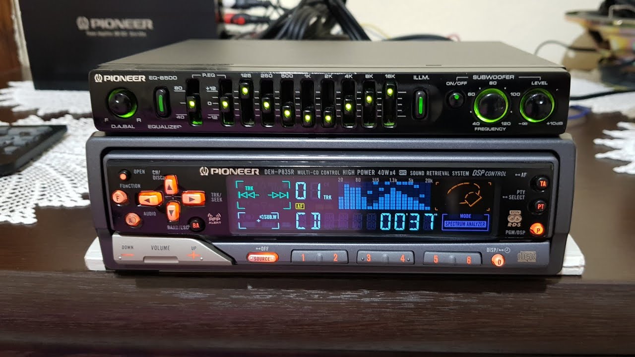 Pioneer EQ-6500  GM-920 old seri vintage