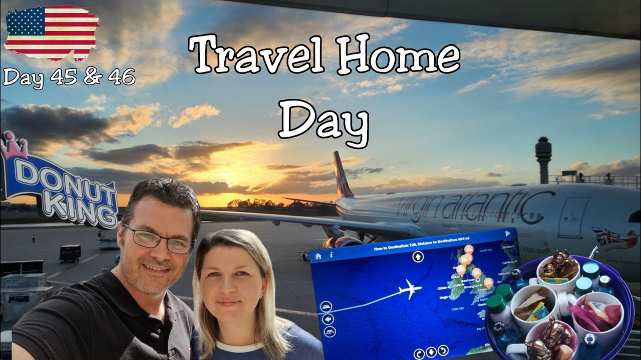 Pre Travel Day & Travel Home Day -Orlando International Airport to Manchester Airport -December 2024