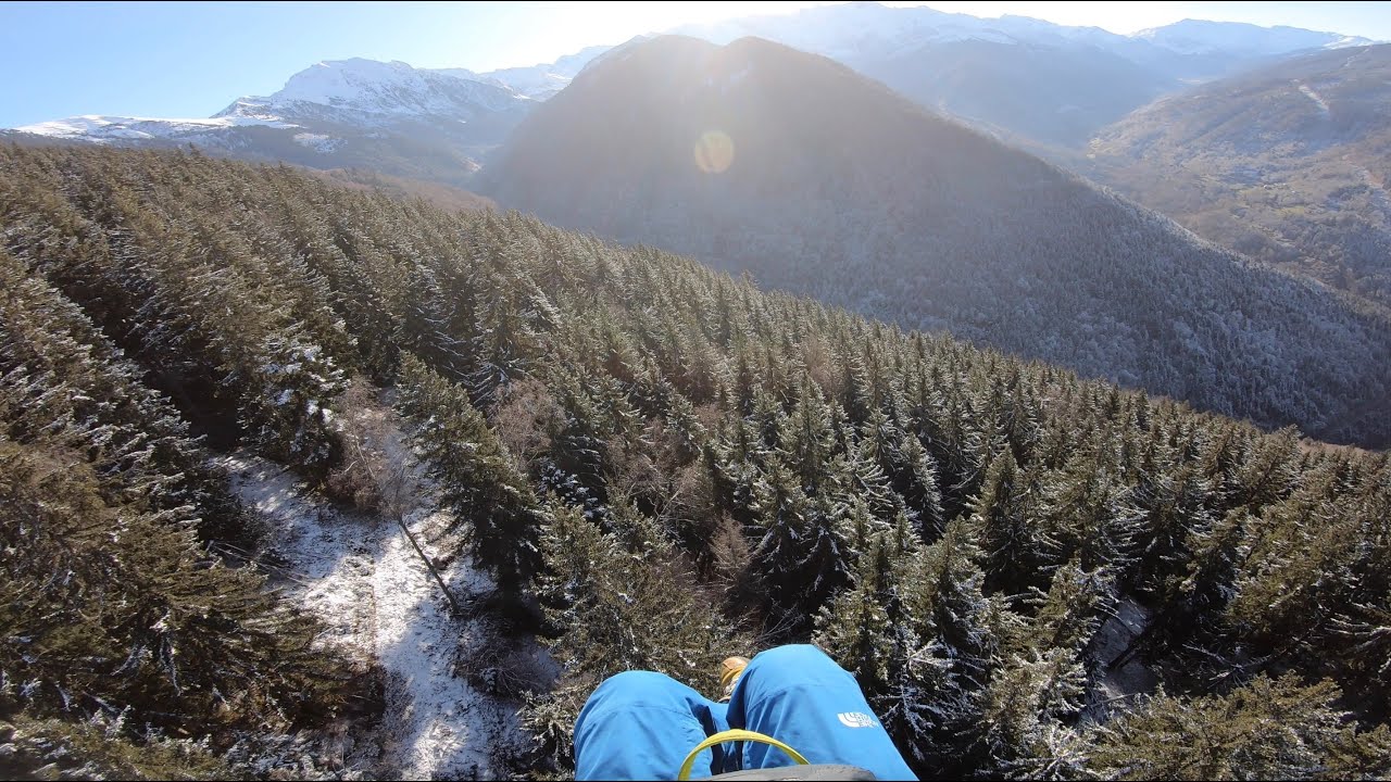 Parapente - Plouf hivernal📍Collet d'Allevard - Deco Les Plagnes Atterro Allevard - Vol 59 - 18/12/22