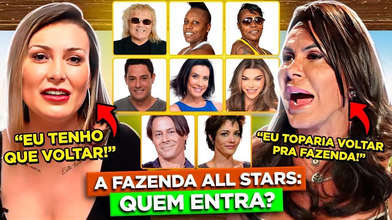 A FAZENDA ‘ALL STARS’: QUEM JÁ TOPOU E NOSSO ELENCO DOS SONHOS | Diva Depressão