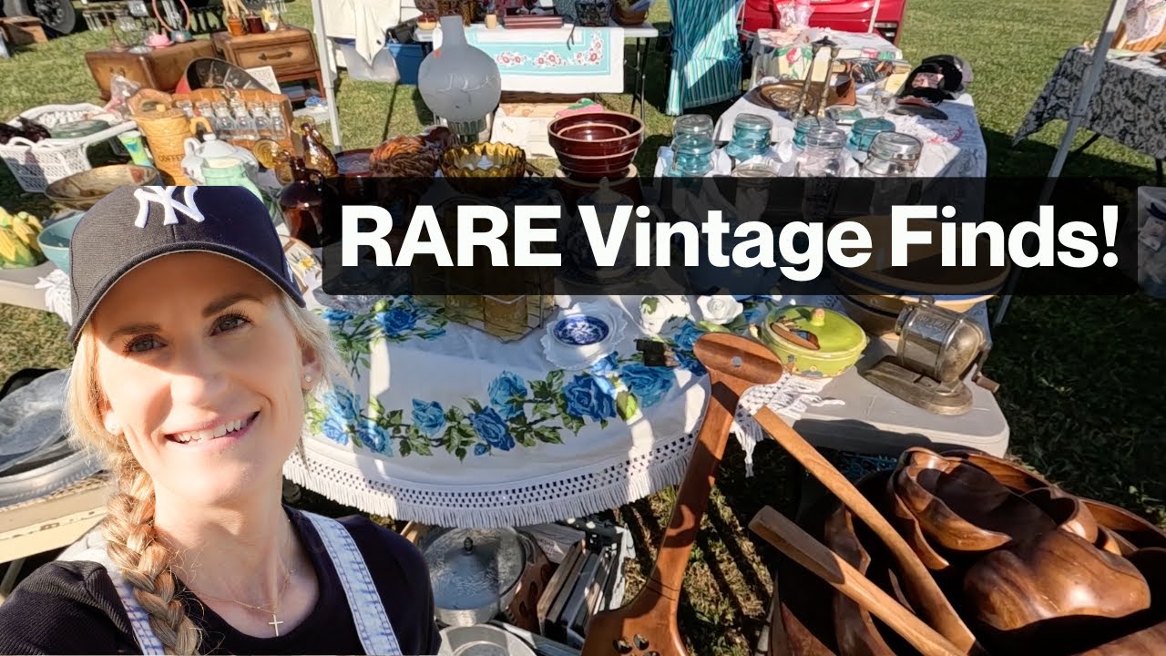 INSANE Vintage Finds at Smithfield Spring Market | Early Access Haul for Home & Resale