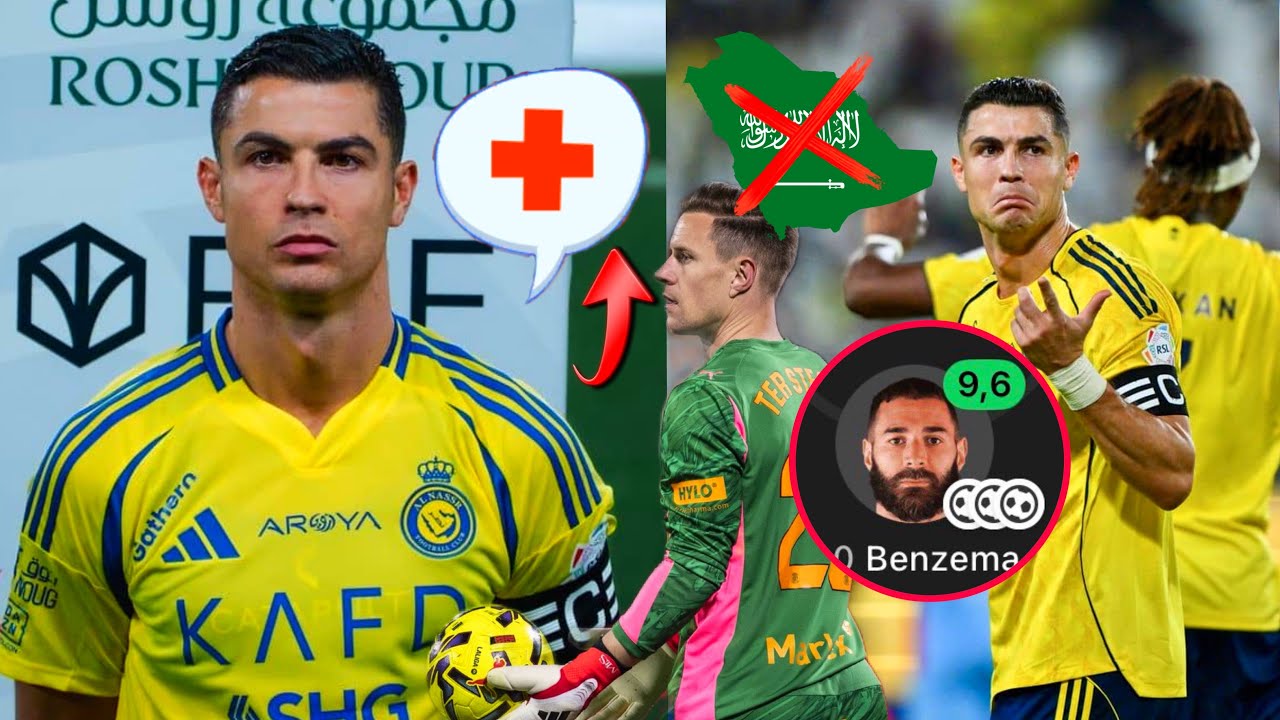 🚨Ronaldo quitte Arabie saoudite 🇸🇦😳, Rodriguez signe en MLS , Ter Stegen opéré 