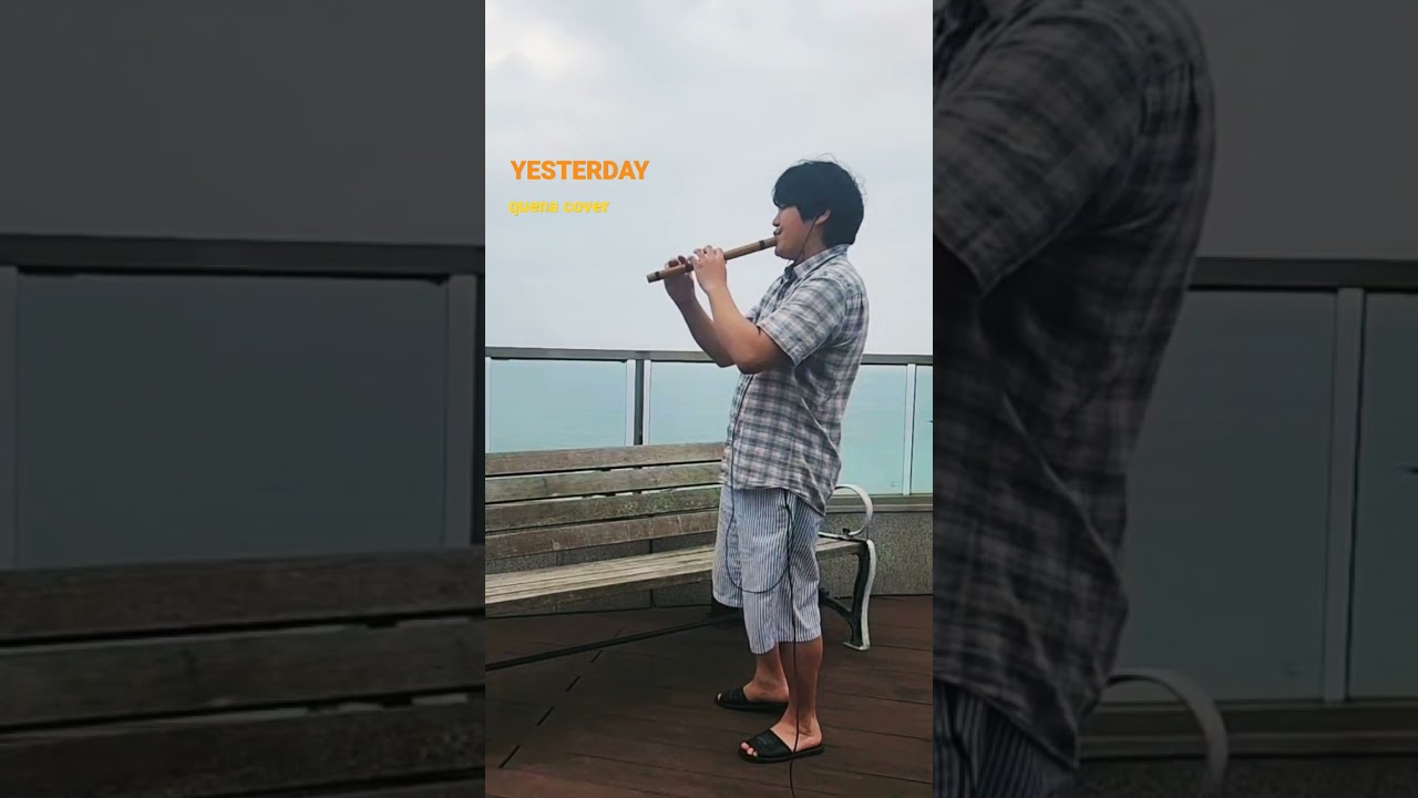 Yesterday quena cover in Jeju island 