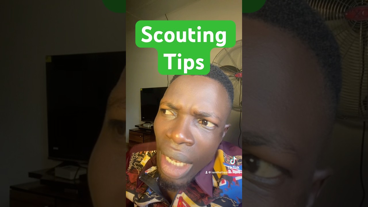 If you&rsquo;re into scouting you need to watch this video to the end #scouting