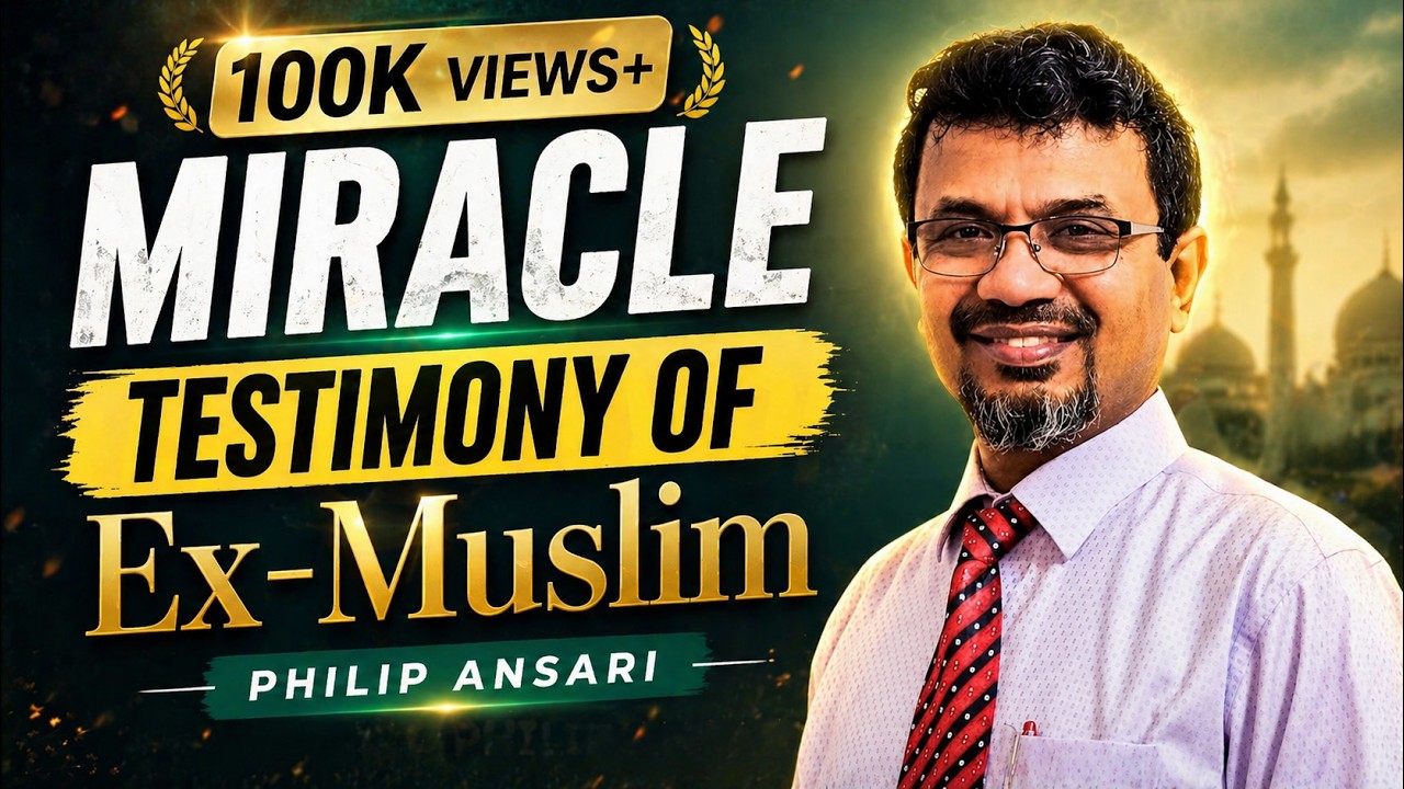 #EX-MUSLIM FOUND PEACE IN JESUS || PHILIP ANSARI || AROMA TV -TREASURES OF GOD || #english #miracle