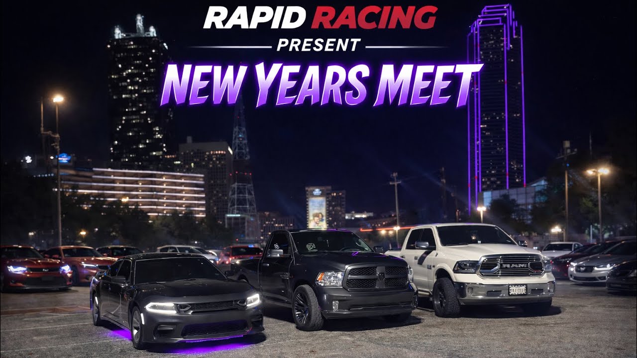 I WENT TO ONE OF THE BIGGEST MEETS IN TEXAS (COPS PULLED UP)