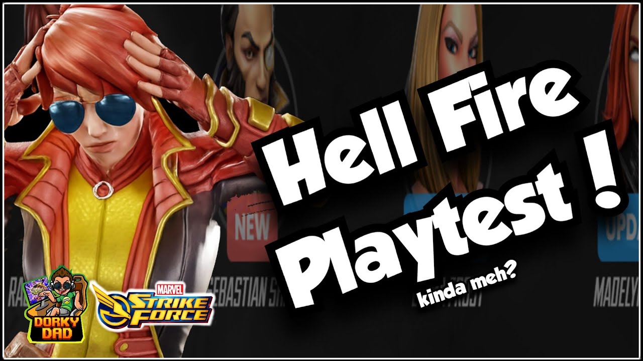 Hellfire Club Playtest | Rachel Summers Big Winner! | Team Very Mid... | Marvel Strike Force