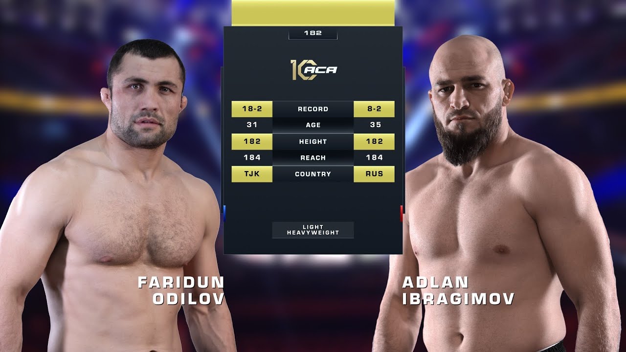 Фаридун Одилов vs. Адлан Ибрагимов | Faridun Odilov vs. Adlan Ibragimov | ACA 182