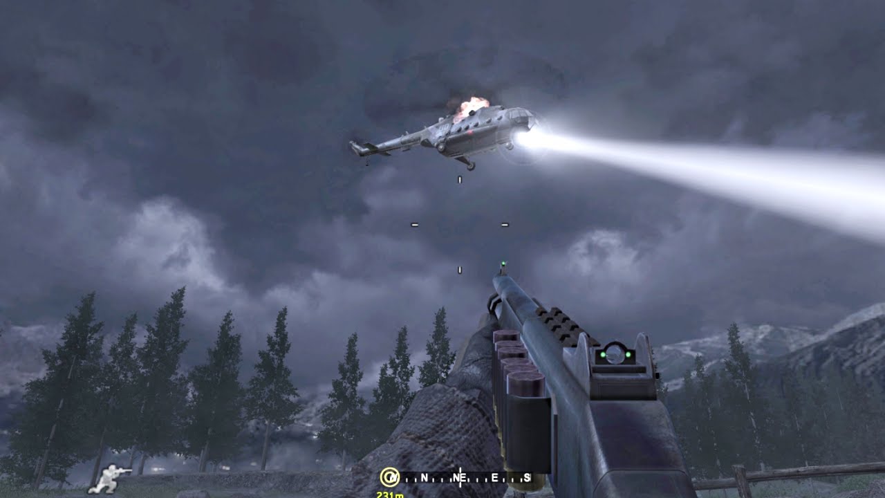 What happens if you destroy the helicopter too early ?
