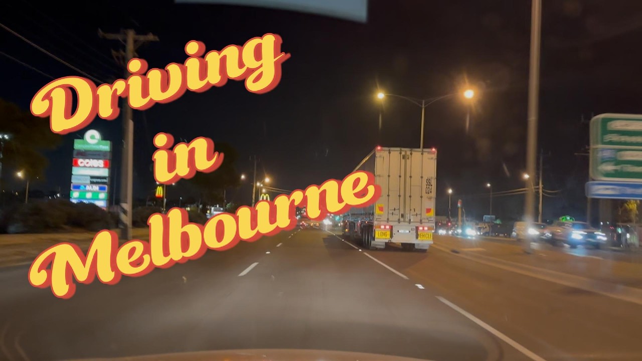 Driving in Melbourne - Another Quiet Morning