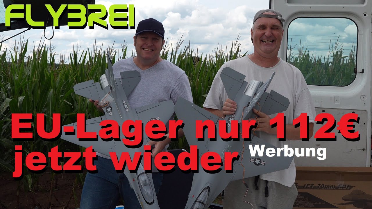 F-16 Hookll von Banggood Erstflug