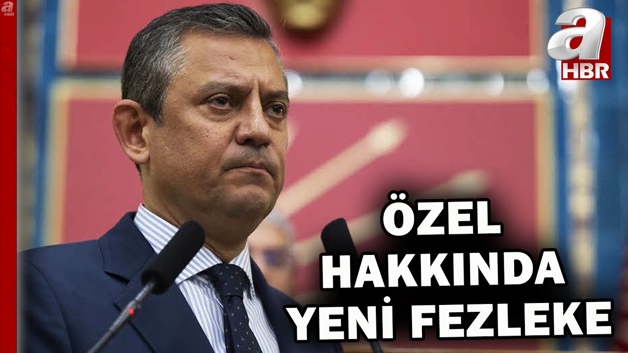 Özgür Özel hakkında yeni fezleke! Özel'in dokunulmazlığının kaldırılması istendi | A Haber