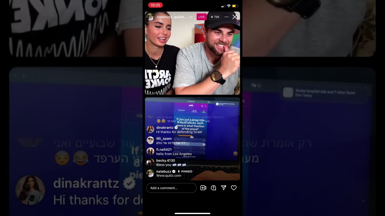 Nathaniel Buzolic Instagram Live Quiiiz May 2024 Part Two