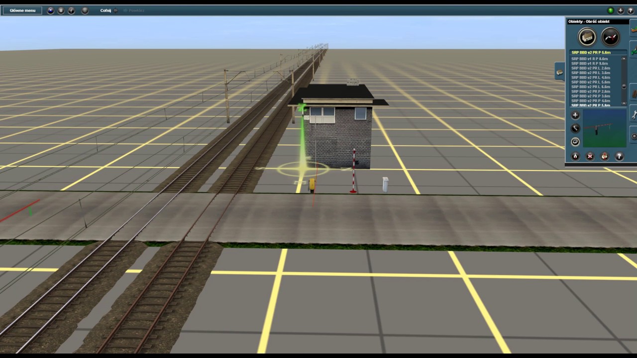 Jak zbudować  przejazd kolejowy w trainz?
