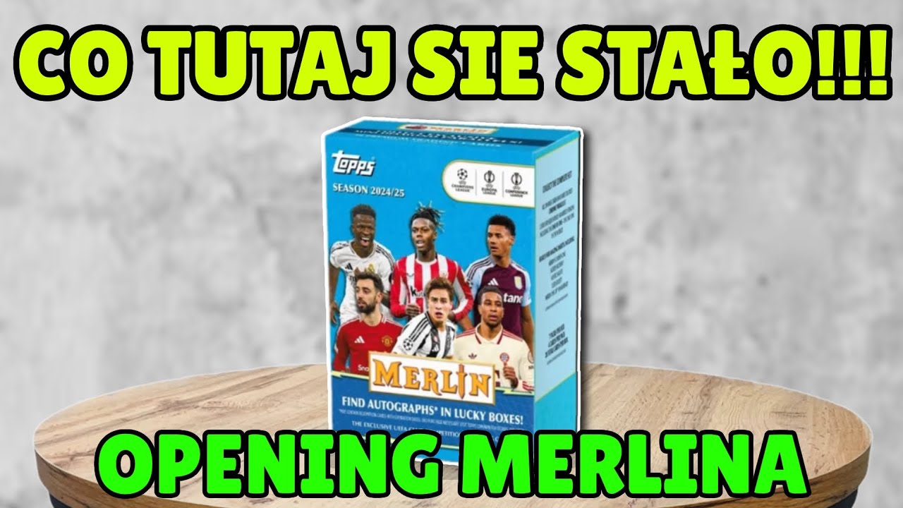 Otworzyłem Merlina od topps i stało się to... 