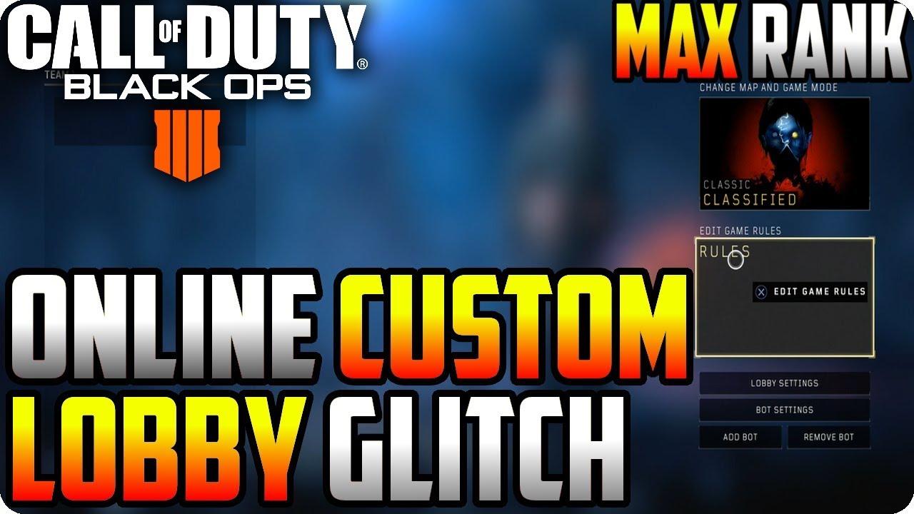 BO4 Zombie Glitches: Online Custom Mutations Glitch & Earn XP - Black Ops 4 Glitches