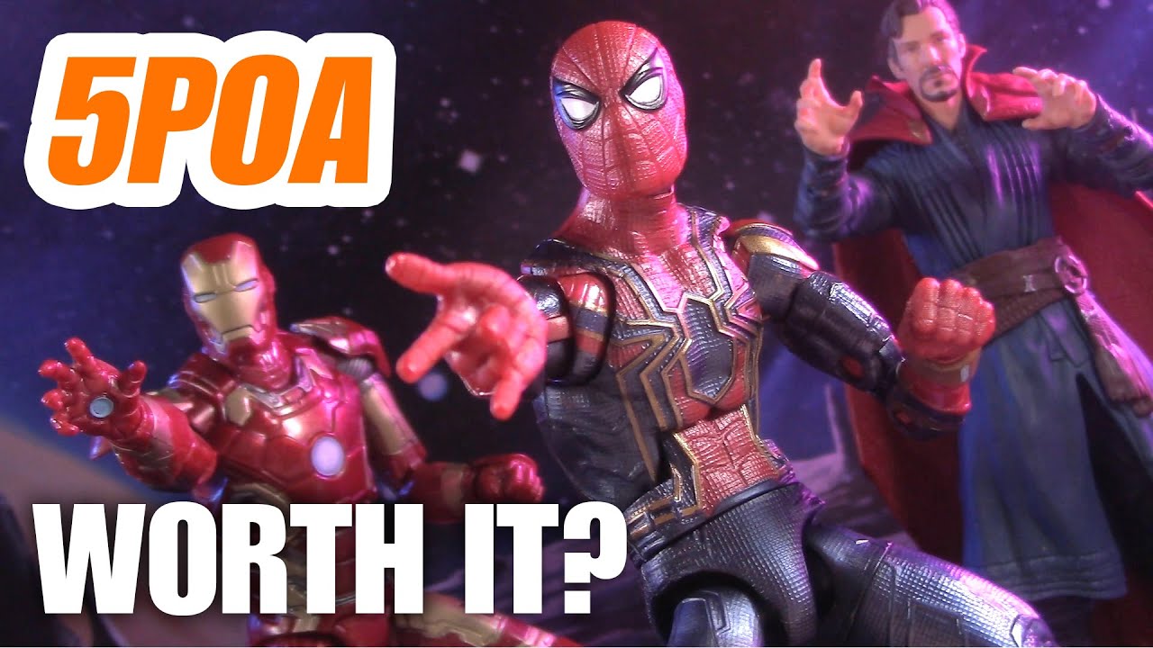 WHERE'S WALDOES? Hasbro Marvel Legends Marvel Studios Iron Spider Spider-Man Action Figure Review