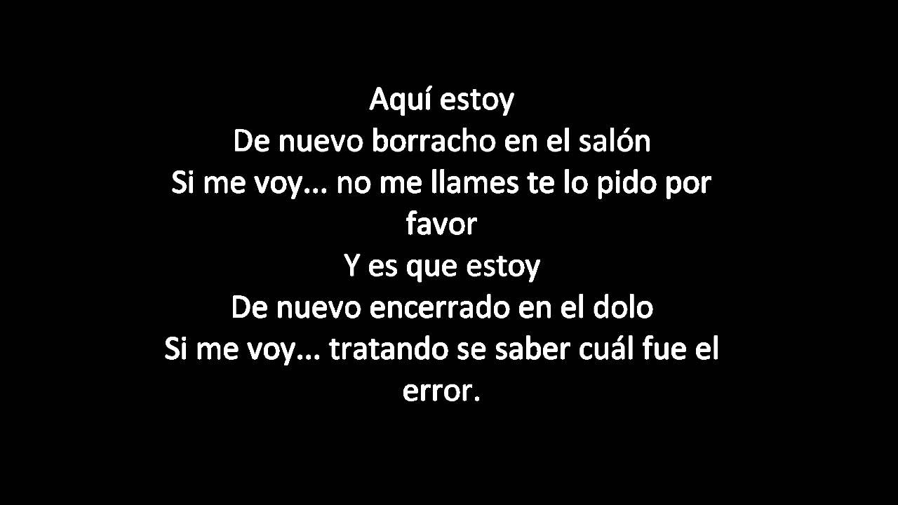 Ambkor - Aquí Estoy LETRA