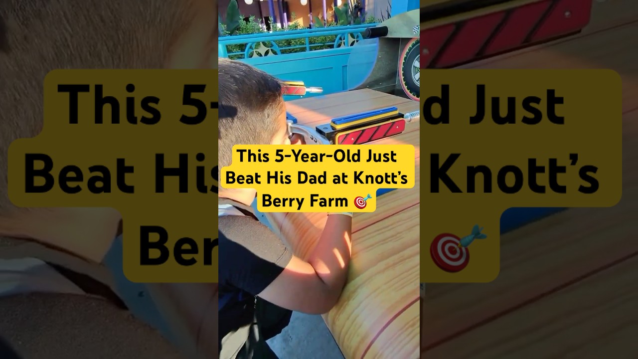 POV: Your Kid Wins the Game You Paid For 😅 | Knott’s Berry Farm