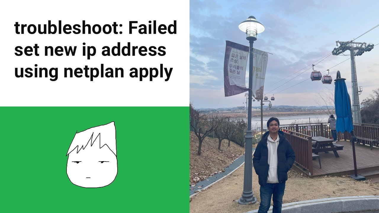 troubleshoot: Failed set new ip address using netplan apply