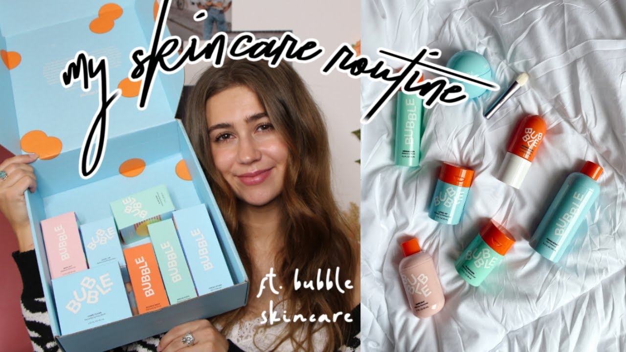 my everyday skincare routine 2021 ft. bubble