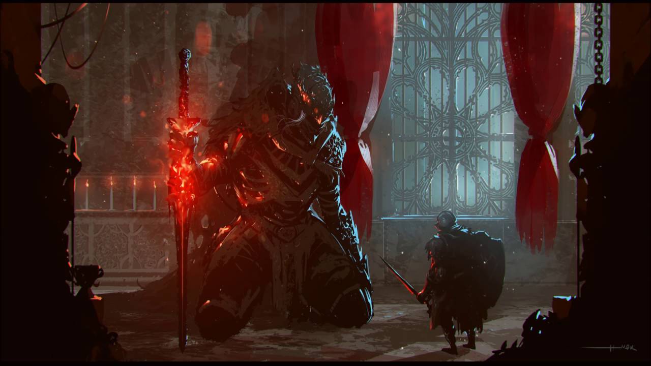 Lorian, Elder Prince and Lothric, Younger Prince (8-bit) - Dark Souls III