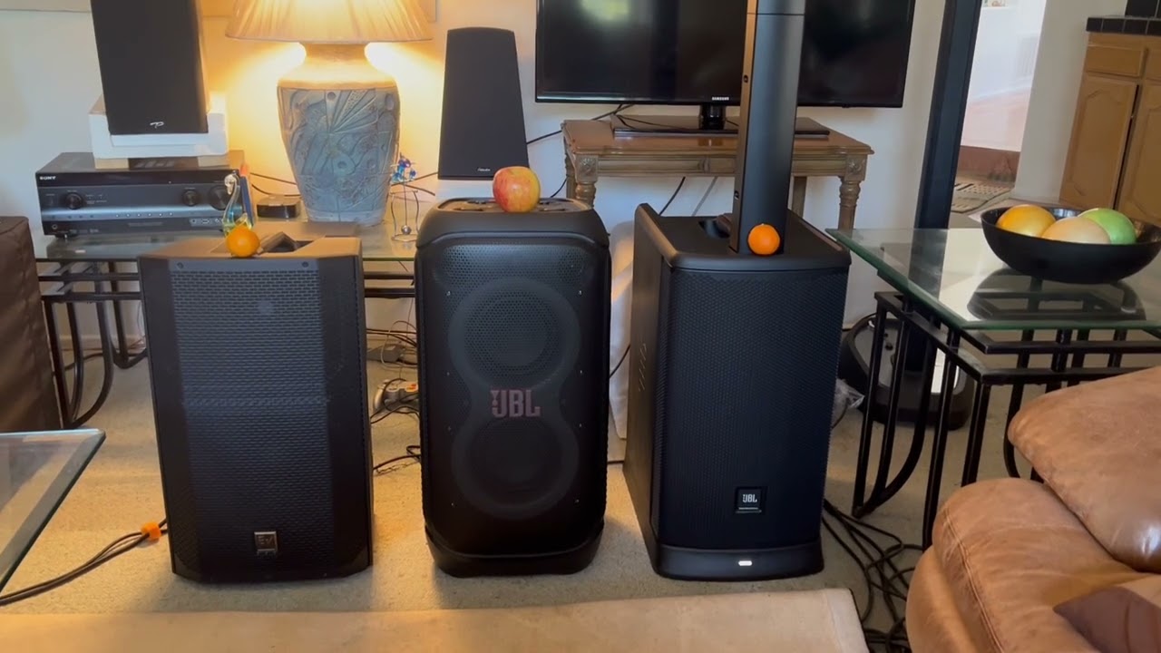 Ultimate Battery PA Shoot Out! Electro-Voice Everse 12, JBL Partybox 320, JBL EON ONE MK2 PB vs PA!