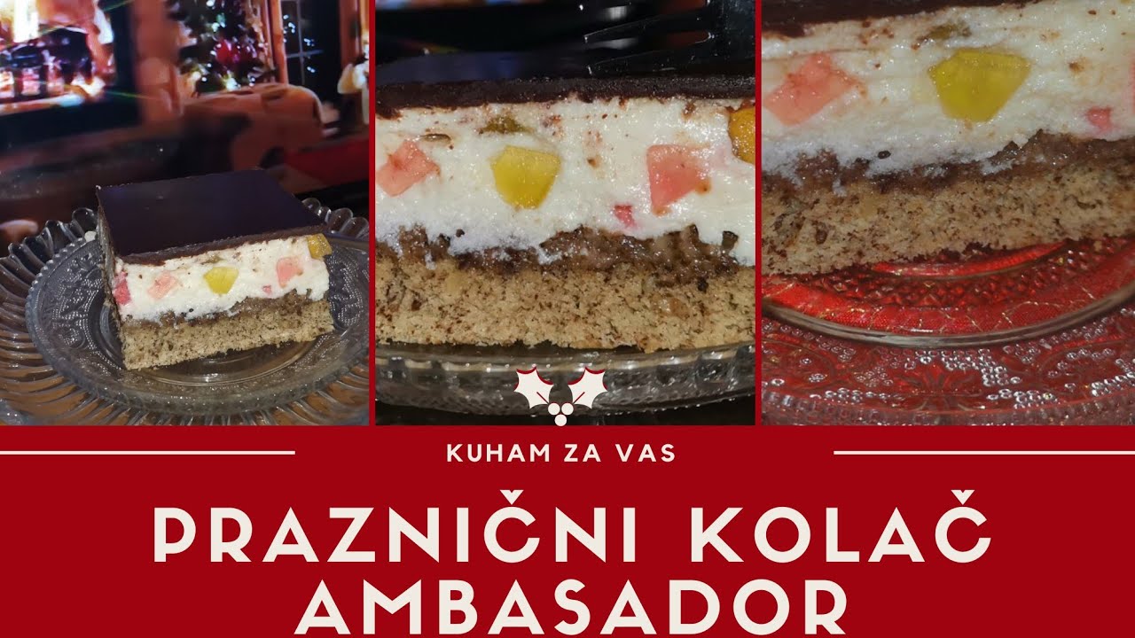 AMBASADOR - Recept za starinski, pomalo zaboravljeni kolač, a tako kremast i ukusan💯🥧☕🤩