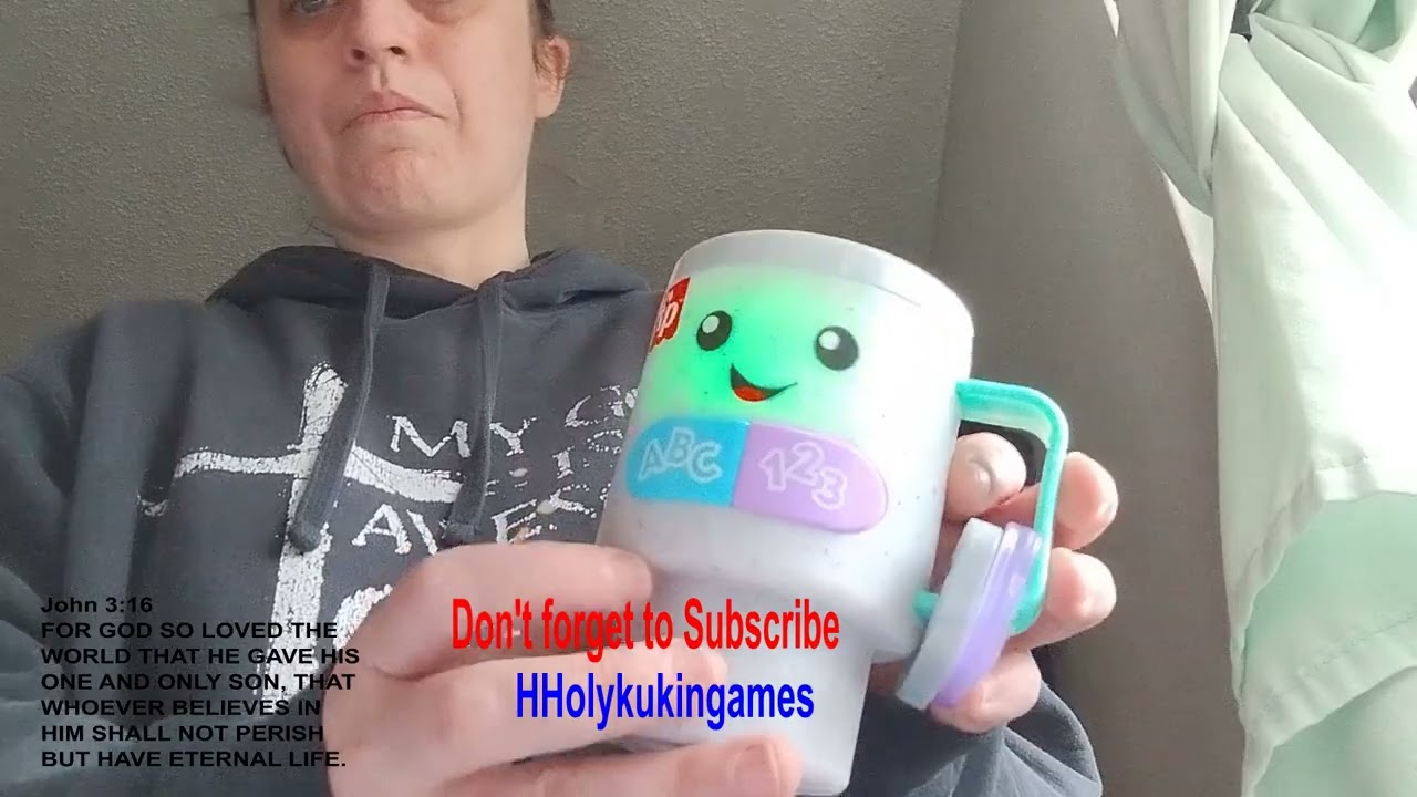 Fisher Price Laugh And Learn Wake Up And Learn Coffee Mug #fisherprice #coffeemug #laughandlearn