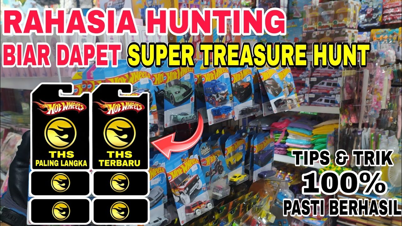 VLOG HUNTING DI TOKO MAINAN DAPET HOT WHEELS SUPER TREASURE HUNT DAN BANYAK SUPER HOT ITEM LANGKA