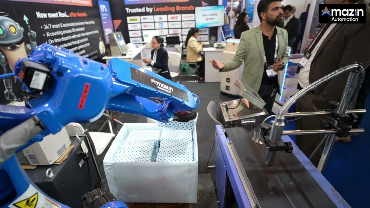 Pick & Place Robotic Arm | Smart Industrial Automation for Cement & Manufacturing
