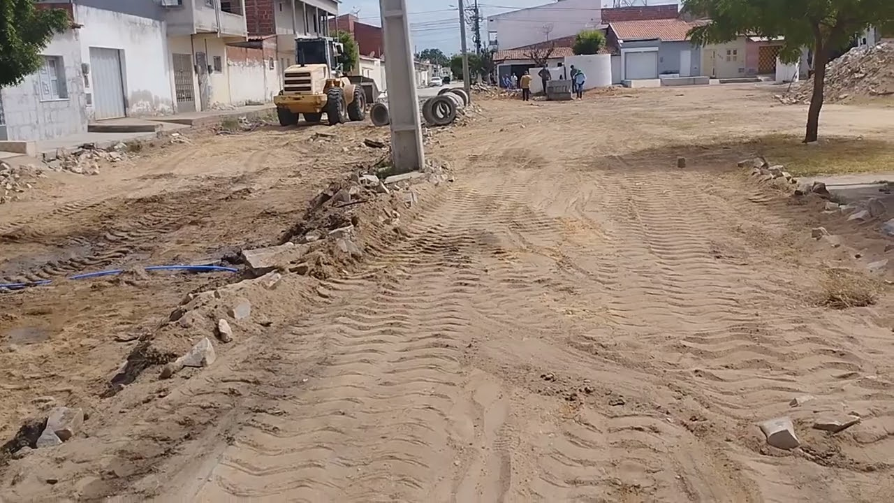 Recomeça a obra de Drenagem da Catumbela em Russas Ce