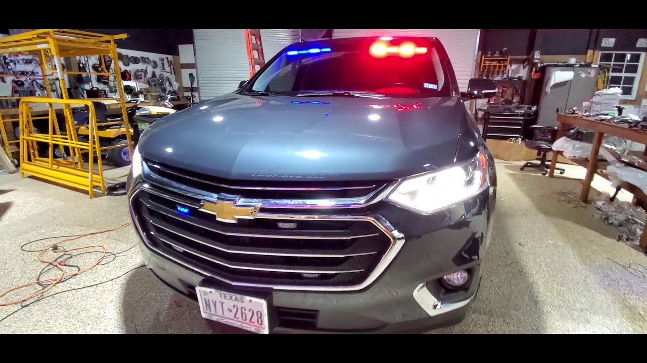 ILMODS - 2019 Chevy Traverse STL Speedtech & Feniex, Siren & Lights T3s Install Police