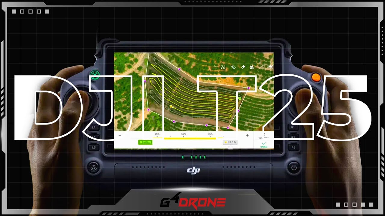 DJI Agras T25 ▶️ Primeira Ativação do Controle - Passo a Passo Completo! (DRONE DE PULVERIZAÇÃO)