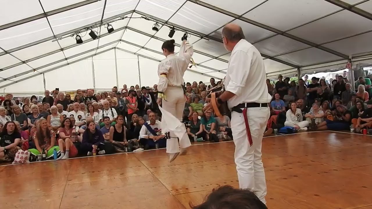 John Gasson Jig Competition, Sidmouth, 2025 - Singles, Emma Laister musician Mark Rogers