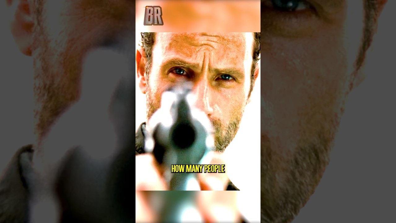 How Many People Did Rick Grimes Kill Every Season Of TWD? #thewalkingdead