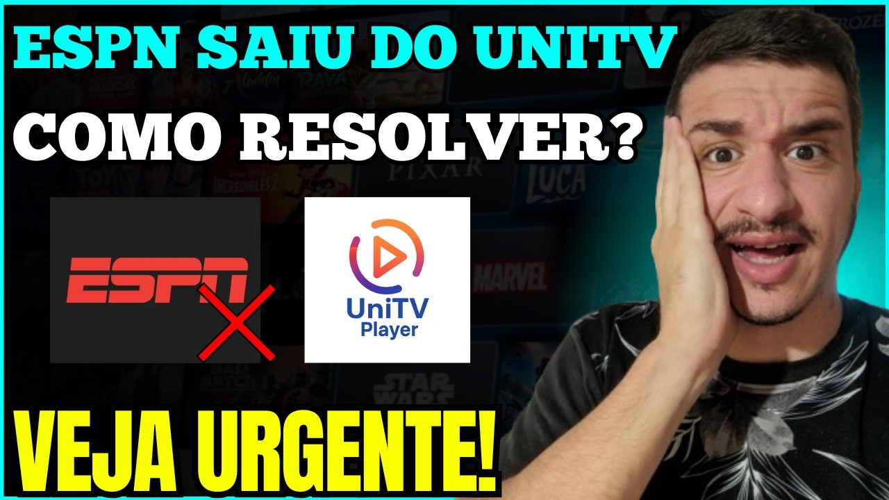 ESPN SAIU DO UNITV E HTV? ESPN SAIU DO HTV? ESPN SAIU DO UNITV? VEJA COMO RESOLVER!
