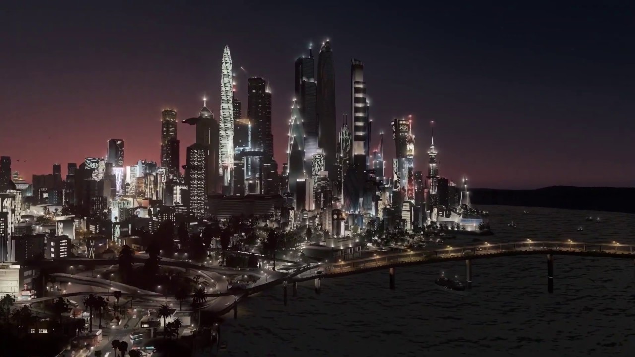 Cities: Skylines - Bustling Futuristic Metropolis Tour