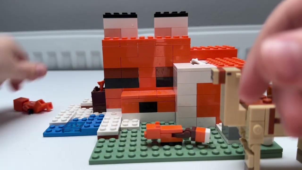 Какой-то воришка хотел украсть верблюда #minecraft #lego 