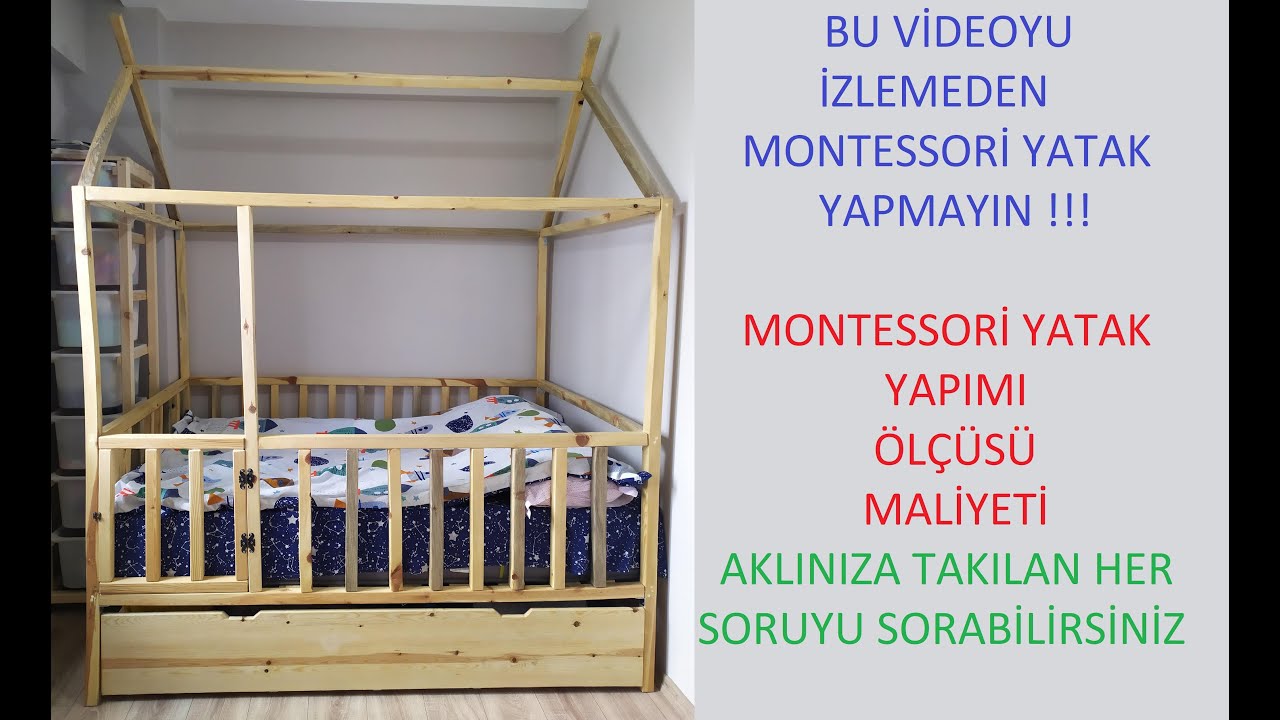 MONTESSORİ YATAK YAPIM VE ÖLÇÜ REHBERİ - BU VİDEOYU İZLEMEDEN MONTESSORİ YATAĞI YAPMAYIN