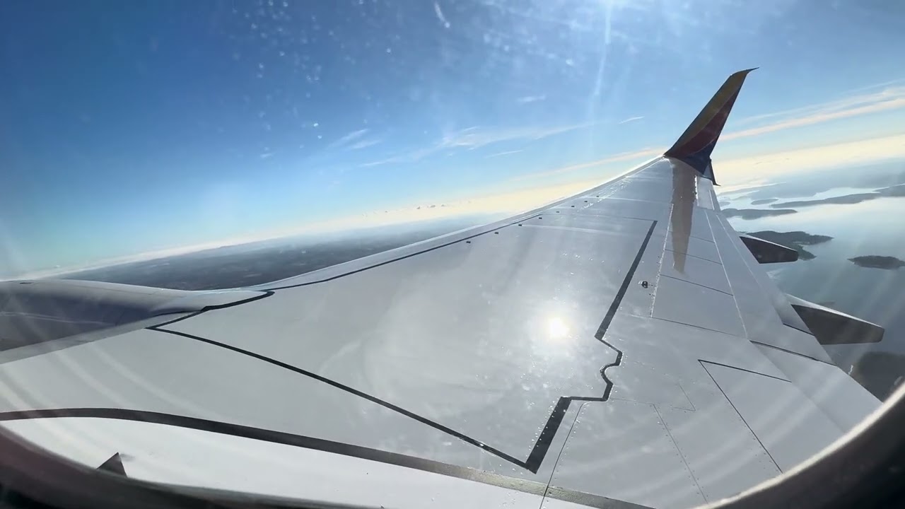 (4K) Southwest 737-800 Takeoff From Nashville Int'l (BNA)