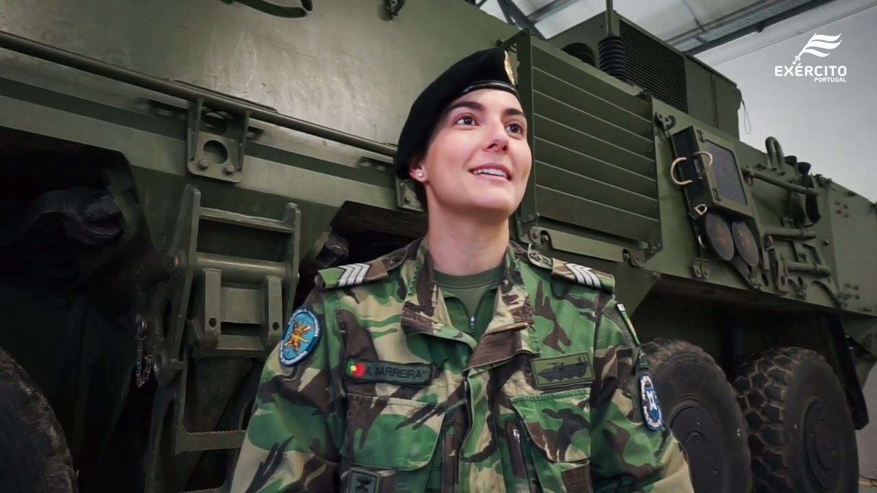 Exército Português - Especialidade Transmissões com a Segundo-Sargento Ana Barreira
