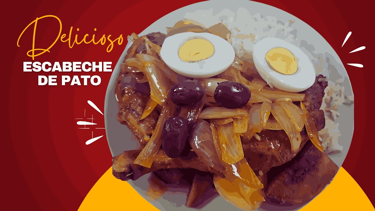 Así se prepara un Delicioso Escabeche de Pato 🍗🥗🥙