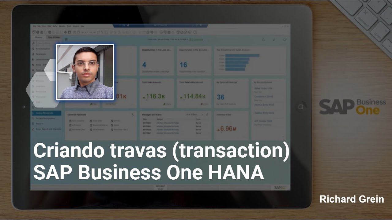 Como criar uma trava usando transaction no SAP Business One HANA