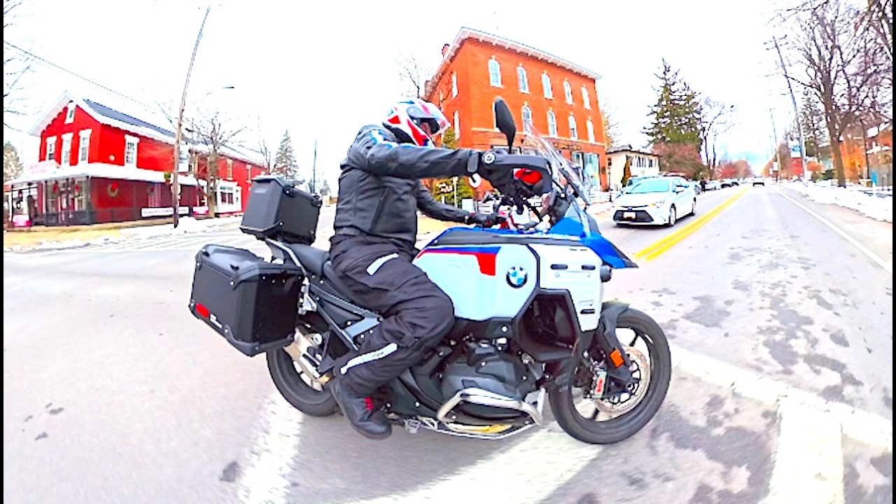 Обзор BMW R1300 GS Adventure ASA (1700 миль) в сравнении с Africa Twin и Multstrada V4 #533