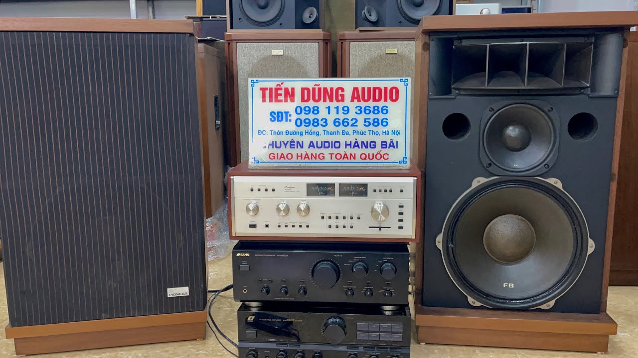 Sướng tai luôn các bác ơi. Pioneer cs 880 FB đẳng cấp độ nhạy cao của nhật bản.