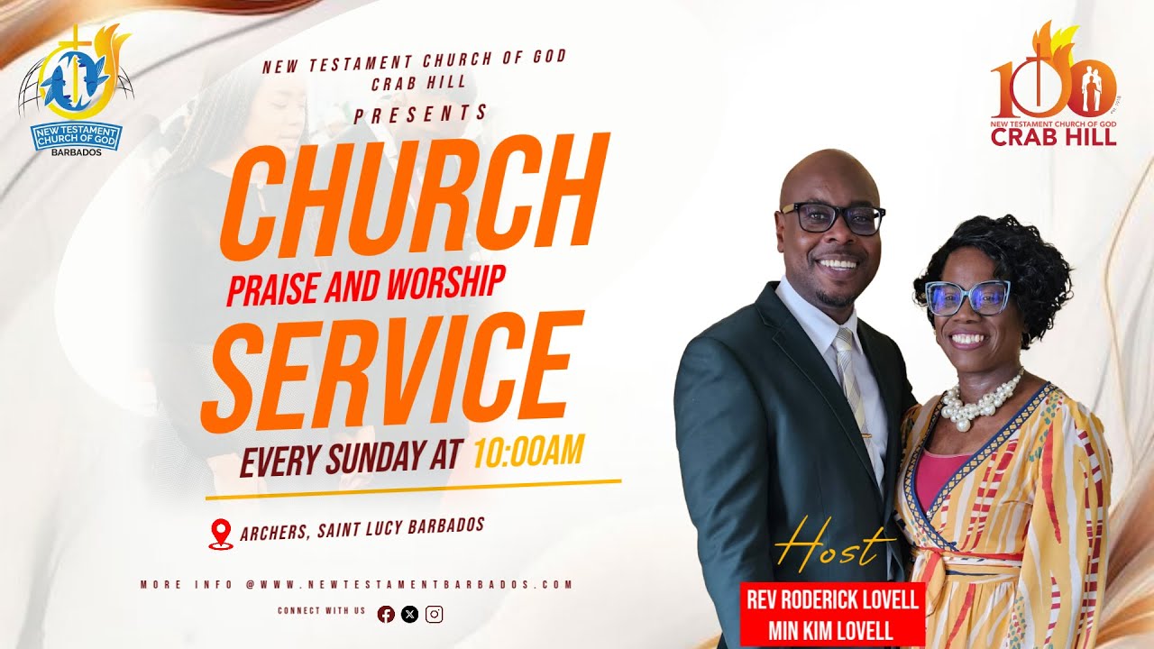 Praise & Worship Service (Ladies Sunday) | NTCOG Crab Hill, Barbados