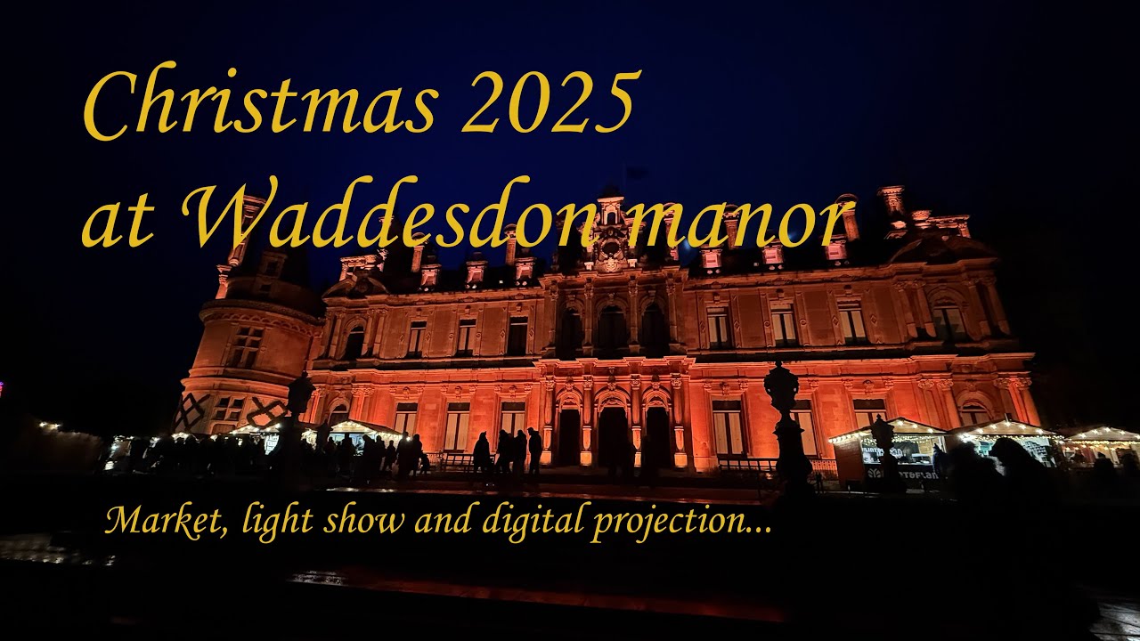 Rothschild Estate Christmas 2025 |  Waddesdon Manor Magical Lights