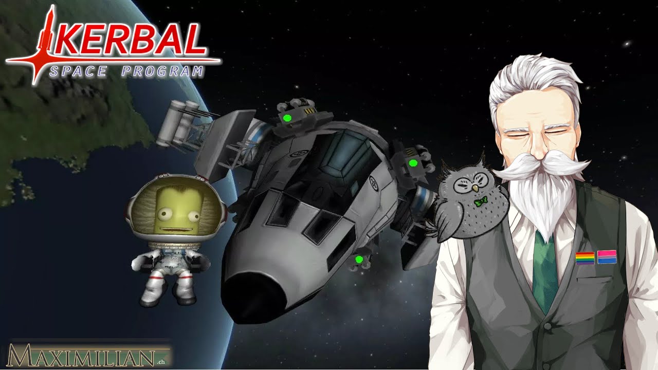 Kerbal Space Program #16 (Landing on a distant rock, even if it kills me)